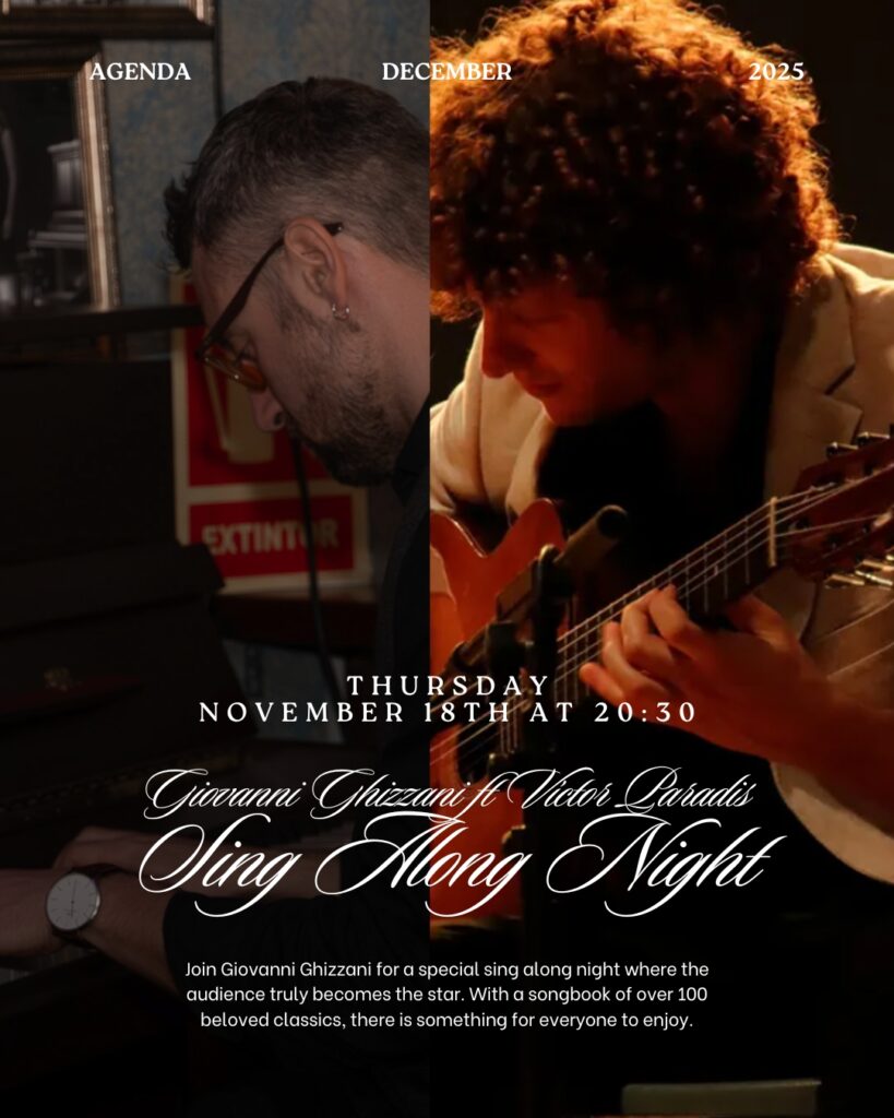 December Agenda – The Velvet Room